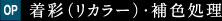 着彩（リカラー）・補色処理